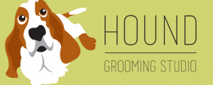 hound grooming studio logo